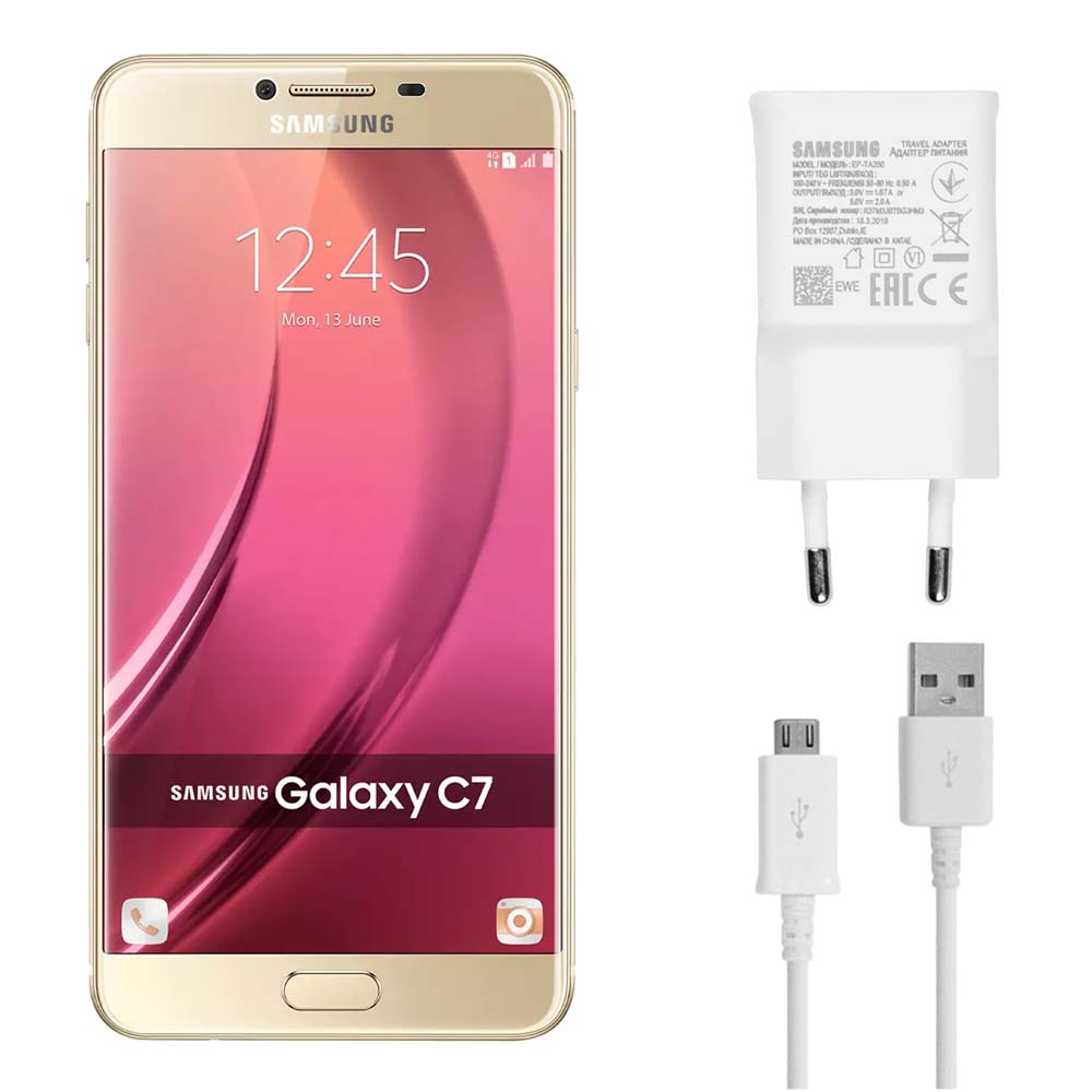 قیمت شارژر اصلی گلکسی سی 7 سامسونگ Galaxy C7 - باتری فون